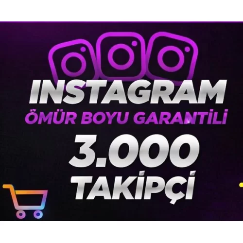  ⭐ÖMÜR BOYU GARANTİLİ 3.000 TakipçiDüşüş çok az⭐